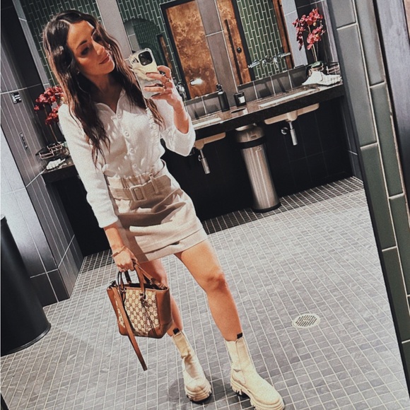 Maje Plaid Skirt - Picture 4 of 5